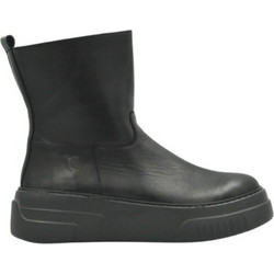 Commanchero Γυναικεία Μποτάκια Biker Δερμάτινα Μαύρα 51239-721