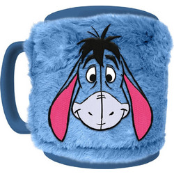 Pyramid Disney Mug Winnie The Pooh Fuzzy Eeyore Mug