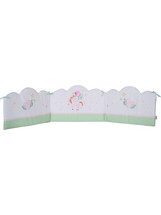 Das Home Fun Line 4919 Πάντα Κούνιας Λευκό Πράσινο 45x195cm