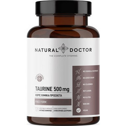 Natural Doctor Taurine 500mg 120 Κάψουλες