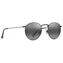 Maui Jim 667-17A Ανδρικά Γυαλιά Ηλίου Τετράγωνα Μεταλλικά Μαύρα με Μαύρο Φακό
