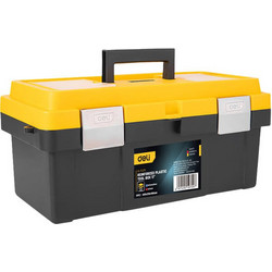 Deli EDL-TC270 Βαλίτσα Εργαλείων Πλαστική με Ταμπακιέρα Αδιάβροχη