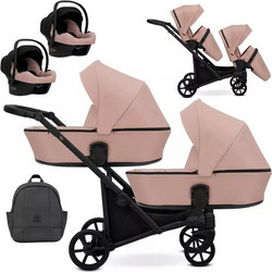 Kunert Brav Duo Καρότσι Μωρού 3 σε 1 Pink