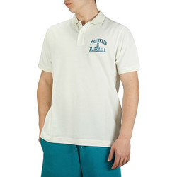 Franklin & Marshall Ανδρική Μπλούζα Polo Κοντομάνικη Λευκή JM6010.000.3009P01-002