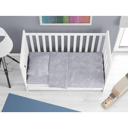 Dimcol Shadow 621 Βρεφικό Πάπλωμα Κούνιας 160x120cm Γκρι