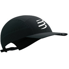 Compressport Ανδρικό Καπέλο Jockey Υφασμάτινο Μαύρο CU00097