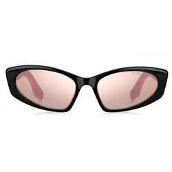 Marc Jacobs MARC356S MU1 Γυναικεία Γυαλιά Ηλίου Cat Eye Κοκάλινα Μαύρα με Ροζ Φακό