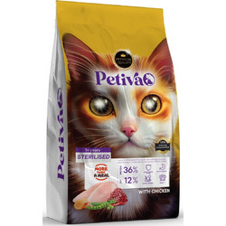 Petiva Cat Food Sterilised Chicken 1.5kg