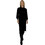 Funky Buddha Midi Καθημερινό Φόρεμα Πλεκτό Μαύρο FBL010-103-13
