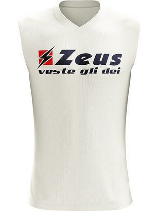 Zeus Maglia Clizia Smanicata Ανδρικό Αθλητικό T-Shirt Λευκό