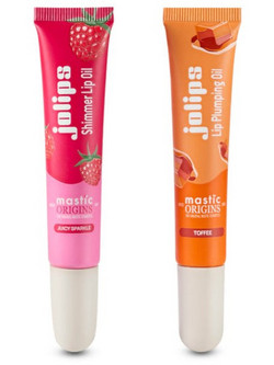Mastic Origins Juicy Sparkle & Toffee Lip Oil Tube 2x15ml