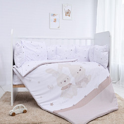 Lorelli Honey Bunny Σετ Κούνιας Beige 4τμχ