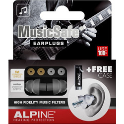 Alpine MusicSafe Ωτοασπίδες 2τμχ Διαφανείς