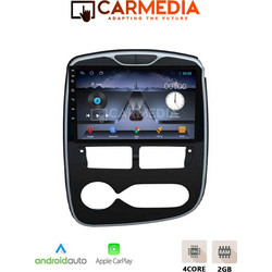 Carmedia CM210C-13 Renault Clio 2012-2019 Ηχοσύστημα Αυτοκινήτου με Οθόνη Αφής & GPS