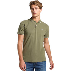 Lee Ανδρική Μπλούζα Polo Κοντομάνικη Χακί 112363855