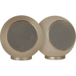 Elipson Planet L Matte Ζεύγος Ηχείων Hi-Fi Βιβλιοθήκης 80W 2 Δρόμων Beige