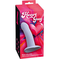 You2Toys Heart Guy VIbrator Δονητής 17cm Μπλε