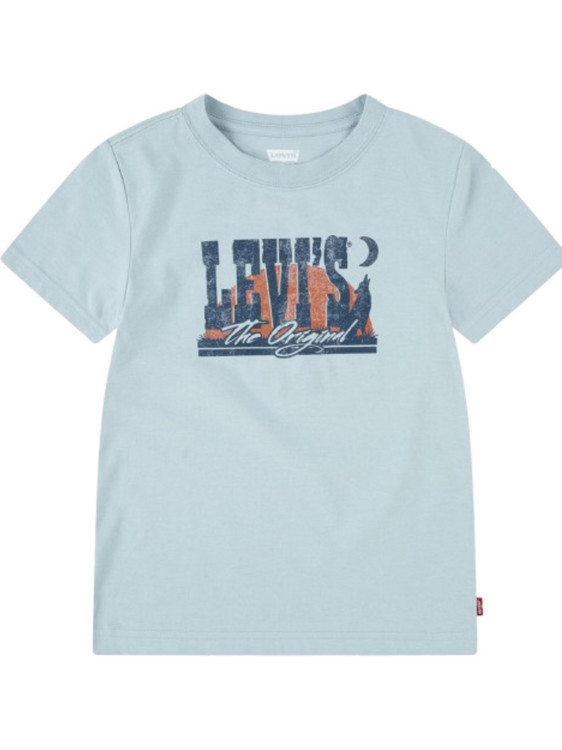 Levi's Παιδικό T-Shirt Κοντομάνικο Γαλάζιο 8EM696-BF0