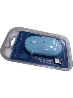 AOAS B1010 Ασύρματο Bluetooth Ποντίκι Light Blue