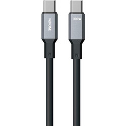 WK WDC-17 USB-C to USB-C 100W 1.2m Black 250766