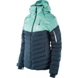 Elbrus Γυναικείο Μπουφάν Χειμωνιάτικο Puffer Μακρύ Αδιάβροχο Πετρόλ 92800371922