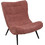Pakoworld Μπερζέρα Ροζ Silla 110-000080