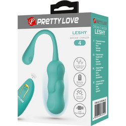 Pretty Love Leshy Δονητής Egg για Ζευγάρια με Τηλεχειριστήριο Πράσινος