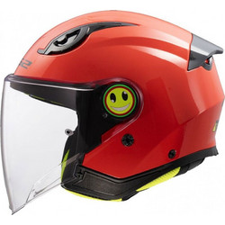 LS2 OF622 Funny II Kid Gloss Red Κράνος Μηχανής Jet 1100gr