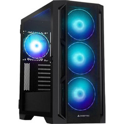 Chieftec Apex Lumo Black Gaming Midi Tower Κουτί Υπολογιστή RGB με Πλαϊνό Παράθυρο