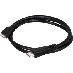 CLUB3D Καλώδιο HDMI 2.0 HDMI Male to Mini HDMI Male 1m Black