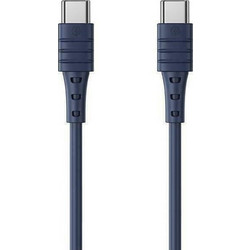 Remax RC-068 USB-C to USB-C 1m Blue 6954851224334