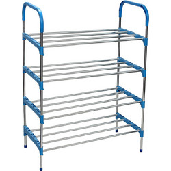 Keskor Παπουτσοθήκη Μεταλλική Μπλε M56xΠ30xY81cm 42890-1