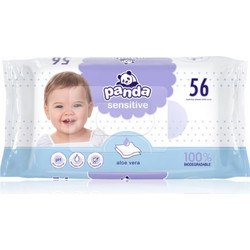 Bella Happy Panda Sensitive Μωρομάντηλα 56τμχ