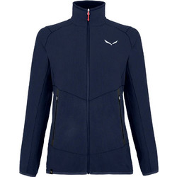 Salewa Paganella Γυναικεία Ζακέτα Fleece Μακριά με Φερμουάρ Navy Μπλε 27925-3960
