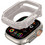Spigen Rugged Armor Θήκη Σιλικόνης για Apple Watch Ultra 49mm Μπεζ