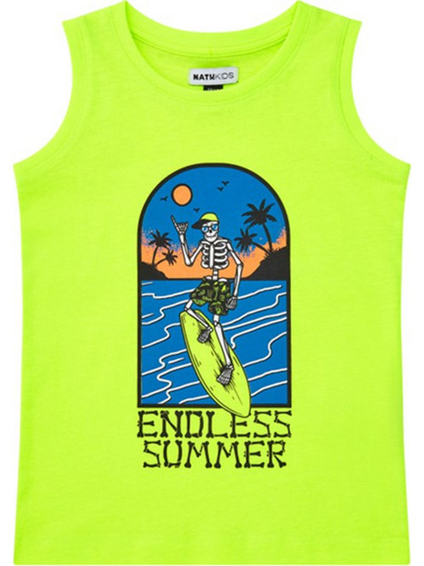Nath Παιδικό T-Shirt Lime KB08T406Y2YELLOW