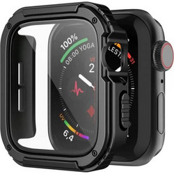 Lito Armor 360 Πλαστική Θήκη με Προστασία Οθόνης για Apple Watch 1 / 2 / 3 38mm Μαύρη