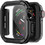 Lito Armor 360 Πλαστική Θήκη με Προστασία Οθόνης για Apple Watch 1 / 2 / 3 38mm Μαύρη