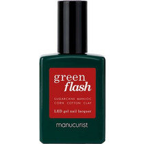 Manucurist Green Flash Red Cherry Ημιμόνιμο Βερνίκι Νυχιών 15ml