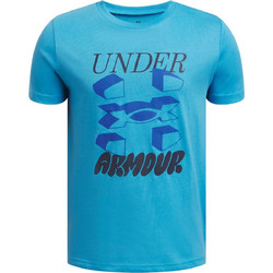 Under Armour Παιδικό T-Shirt Κοντομάνικο Γαλάζιο 1390003-452