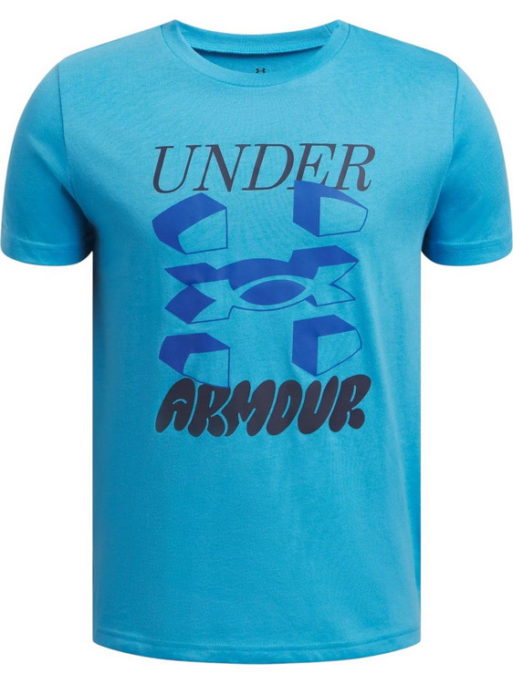 Under Armour Παιδικό T-Shirt Κοντομάνικο Γαλάζιο 1390003-452