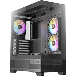 Antec CX700 ARGB Black Midi Tower Κουτί Υπολογιστή RGB με Πλαϊνό Παράθυρο