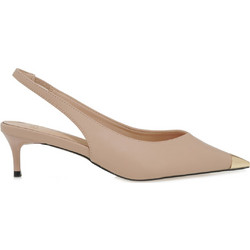 Exe Γόβες Slingback Δερμάτινες με Τακούνι Στιλέτο Nude U467V9343775