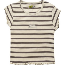 Losan Παιδικό T-Shirt Κοντομάνικο Μπεζ Καφέ LKGAP030325029