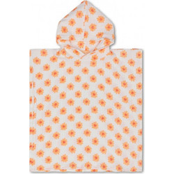 Fresk Essentials Παιδικό Πόντσο Θαλάσσης Microfiber Λευκό 52x52cm SWE-2023SW1262