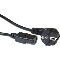 Intronics AK5015 Καλώδιο Τροφοδοσίας Schuko to IEC C13 2m