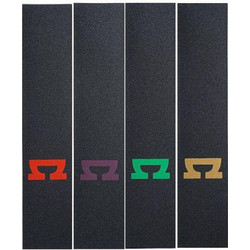 AO Scooters Omega Logo Γυαλόχαρτο Κόκκινο