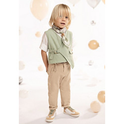 Baby Bloom Βαπτιστικό Κοστούμι με Παντελόνι Πουκάμισο & Γιλέκο 6τμχ 125-21-8990