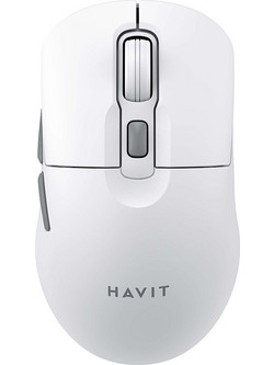 Havit MS59WB Ασύρματο Ποντίκι White