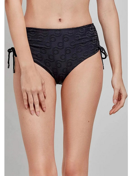 Gisela Ψηλόμεσο Bikini Slip Μαύρο 30188B